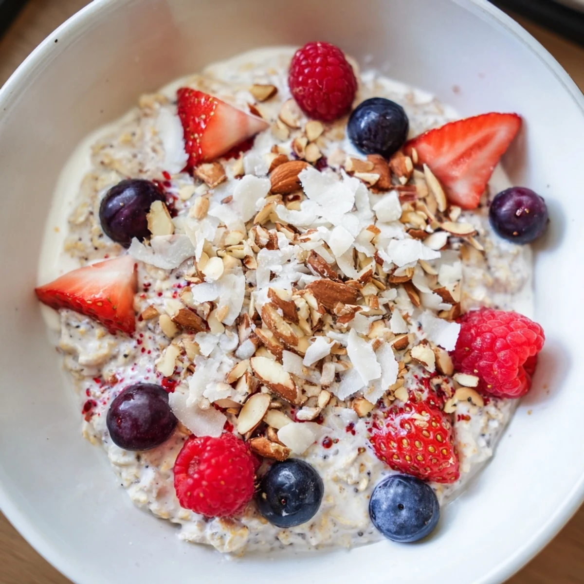 Overnight Oats with Berries