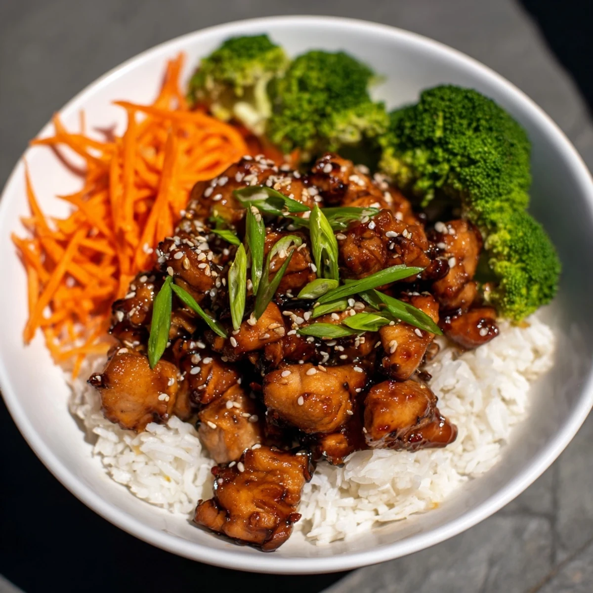 Sweet and savory 20-minute chicken teriyaki bowls, a quick weeknight dinner bursting with flavor.
