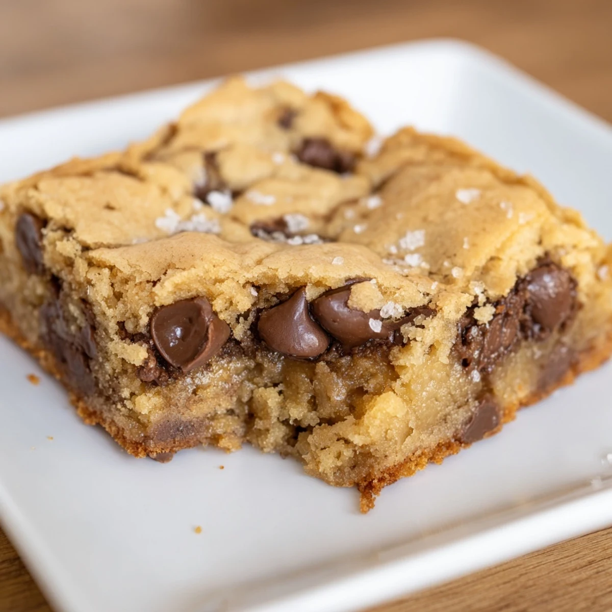 Golden, gooey Ultimate Chocolate Chip Cookie Bars piled high, ready to share warm from the oven.