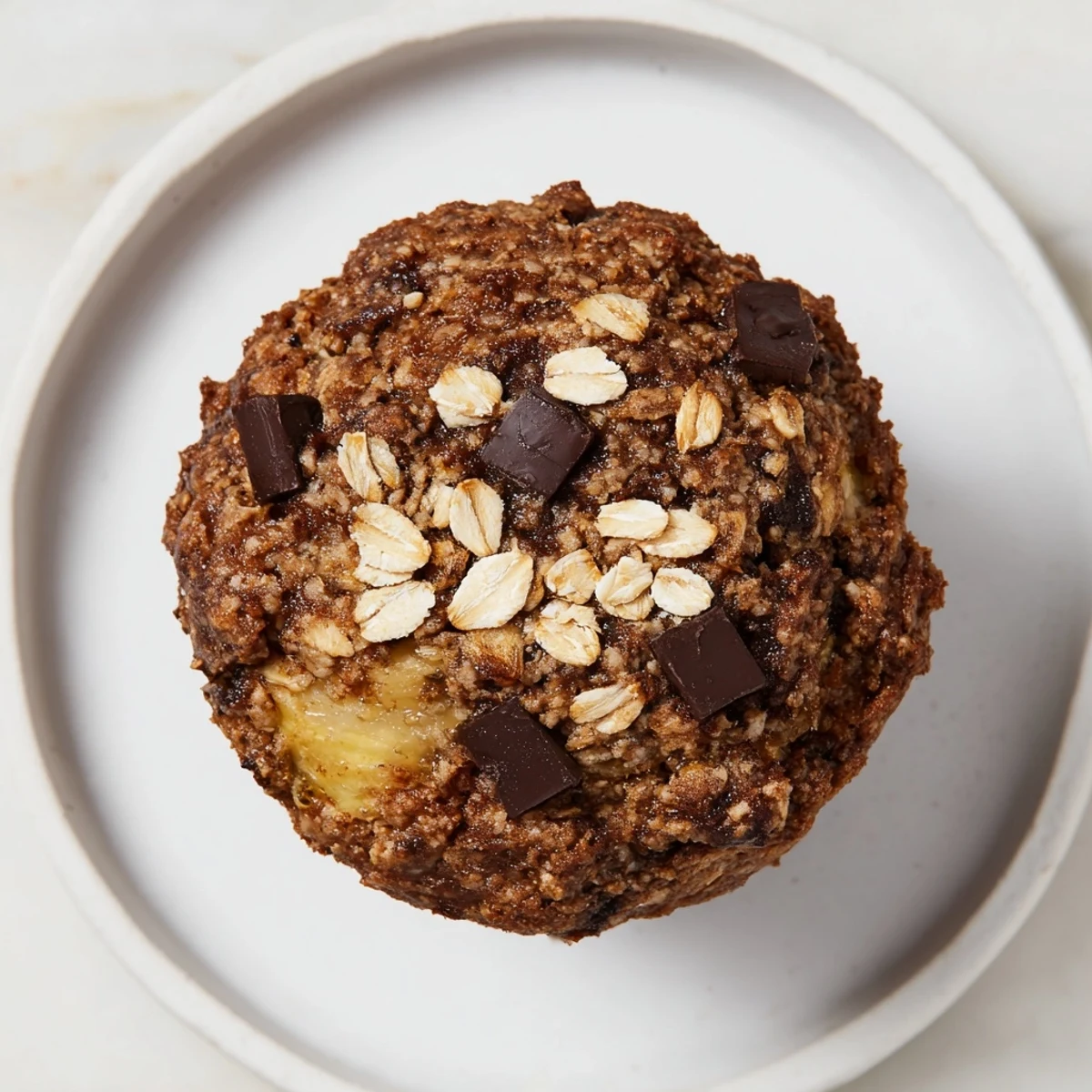 Warm Freezer-Friendly Breakfast Muffins with banana, smelling of cinnamon, ready for a quick morning meal.