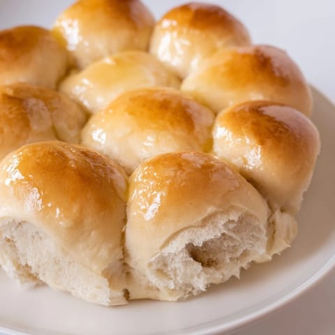 Homemade Golden Dinner Rolls