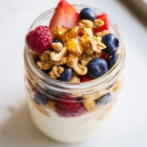 Cashew Butter Yogurt Parfait