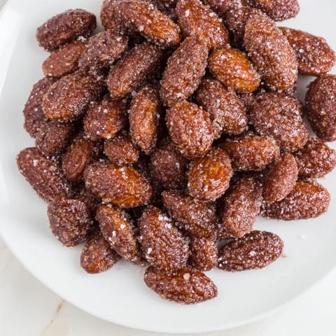 Cinnamon Roasted Almonds Snack