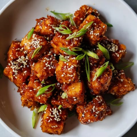 Honey Gochujang Tofu