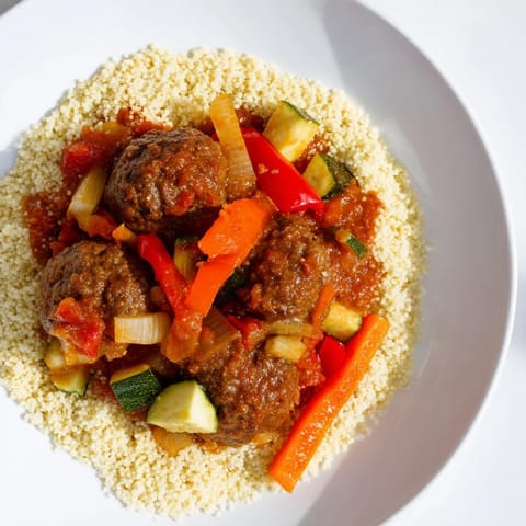 North African Couscous Kefta