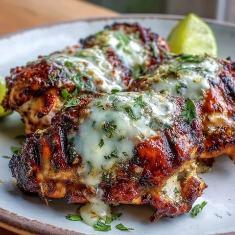 Grilled Salsa Verde Chicken