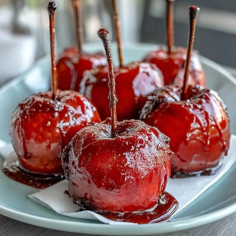 Mini Candy Apples Sticks