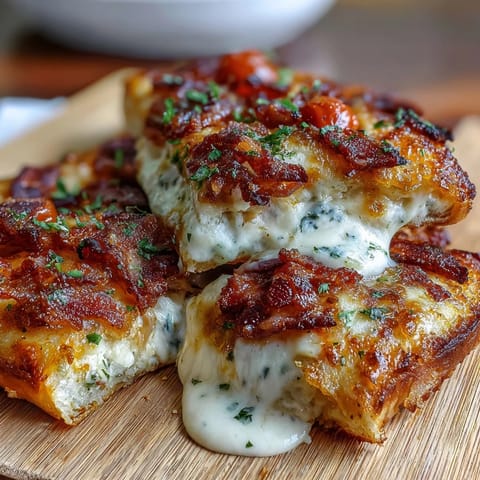 Kentucky Derby Hot Brown Flatbread