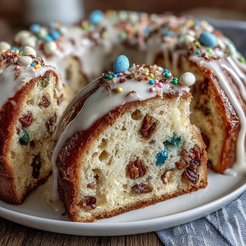 Easter Bunny Cake Hidden Sprinkle