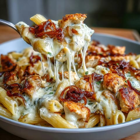 One-Pot French Onion Chicken