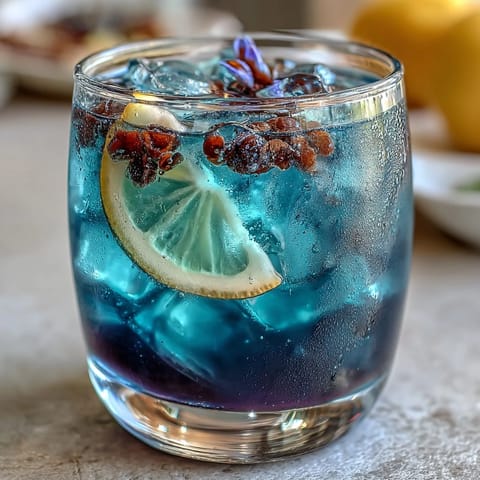 Butterfly Pea Flower Lemonade