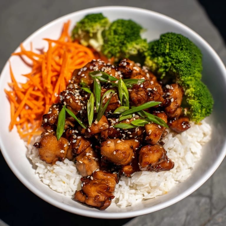 Sweet and savory 20-minute chicken teriyaki bowls, a quick weeknight dinner bursting with flavor.