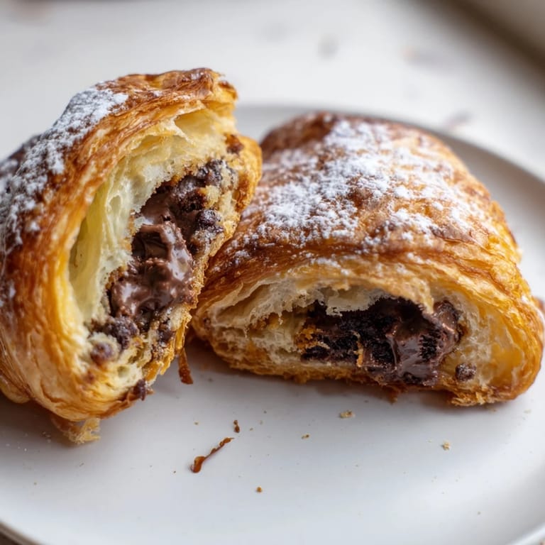 Imagine the delightful fusion: a warm Cookie Croissant, perfect for an indulgent breakfast treat.