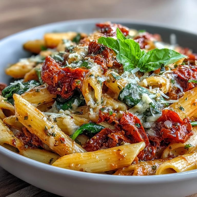 Vegetarian One-Pot Budget-Friendly Pasta topped with grated Parmesan, perfect for quick weeknight dinners.