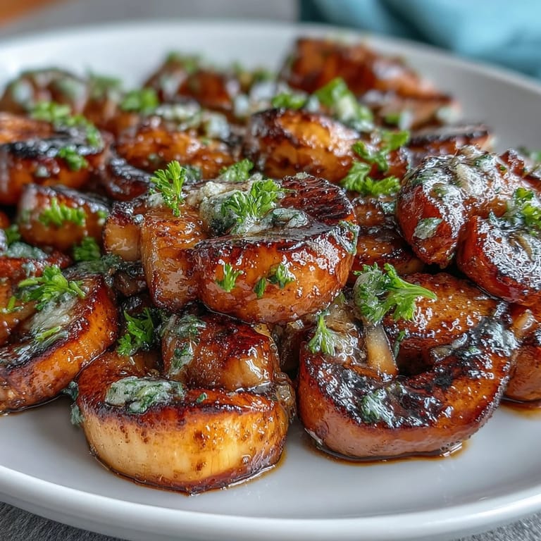 Plump sea scallops develop a golden crust, then are finished in a bright lemon butter sauce with a hint of white wine.