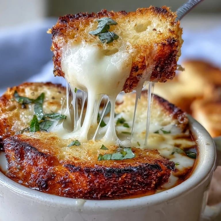 Crispy mini grilled cheese dippers alongside a creamy, comforting tomato soup.