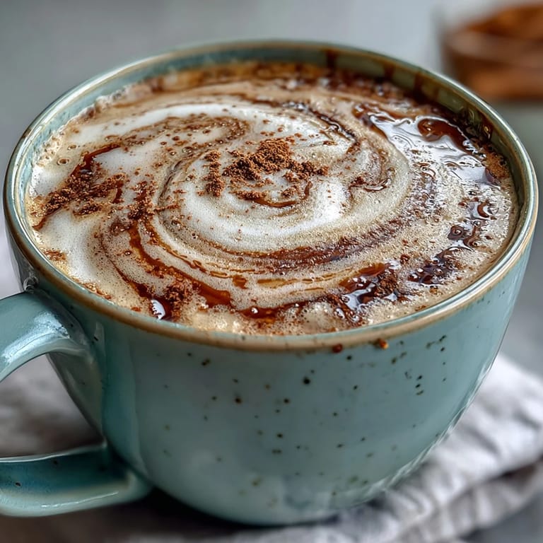 Adaptogens Latte: Creamy, spiced beverage, a perfect calming morning treat.