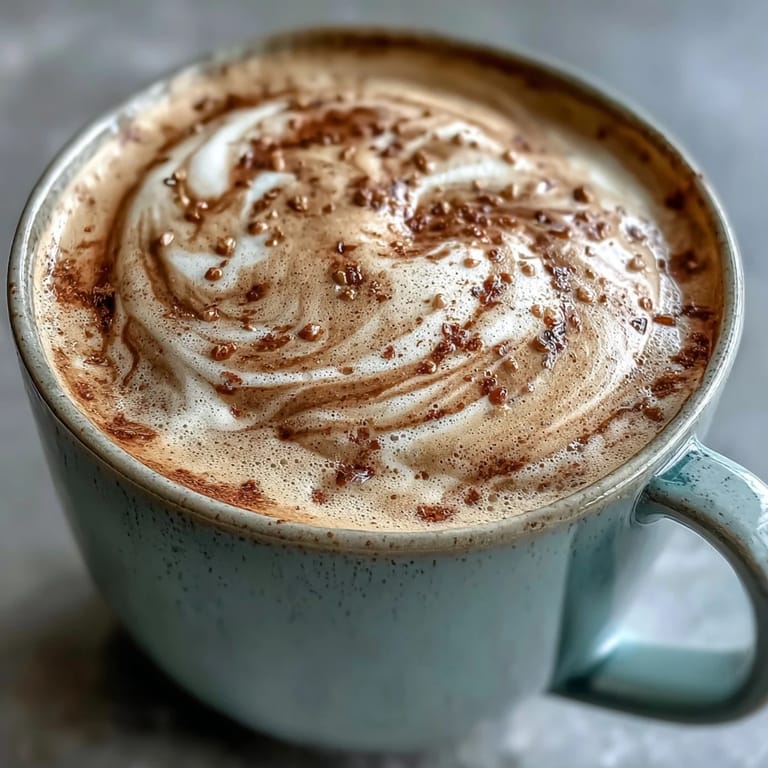 Reishi Ashwagandha Latte: A soothing, cinnamon-kissed plant-based drink ready in minutes.